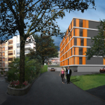 Architecture, Design | Building in Pregassona, Suisse