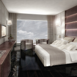 Luxury Goods, Interior, Design | Guestroom at Marie Plaza Hotel in Amman, Kingdom of Jordan with Archs. G. Longo & A. Palmarini.