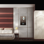 Luxury Goods, Interior, Design | Guestroom at Marie Plaza Hotel in Amman, Kingdom of Jordan with Archs. G. Longo & A. Palmarini.