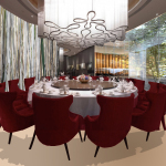 Luxury Goods, Interior, Design | Guestroom at Marie Plaza Hotel in Amman, Kingdom of Jordan with Archs. G. Longo & A. Palmarini.